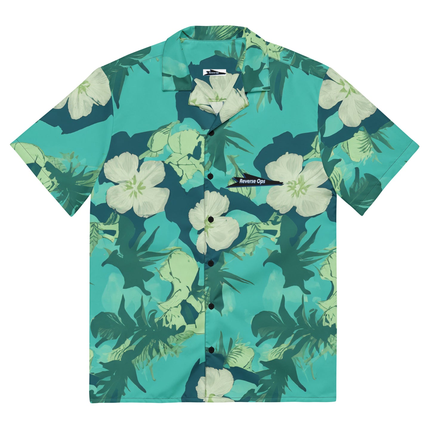 Reverse Ops Aloha Shirt (Green)