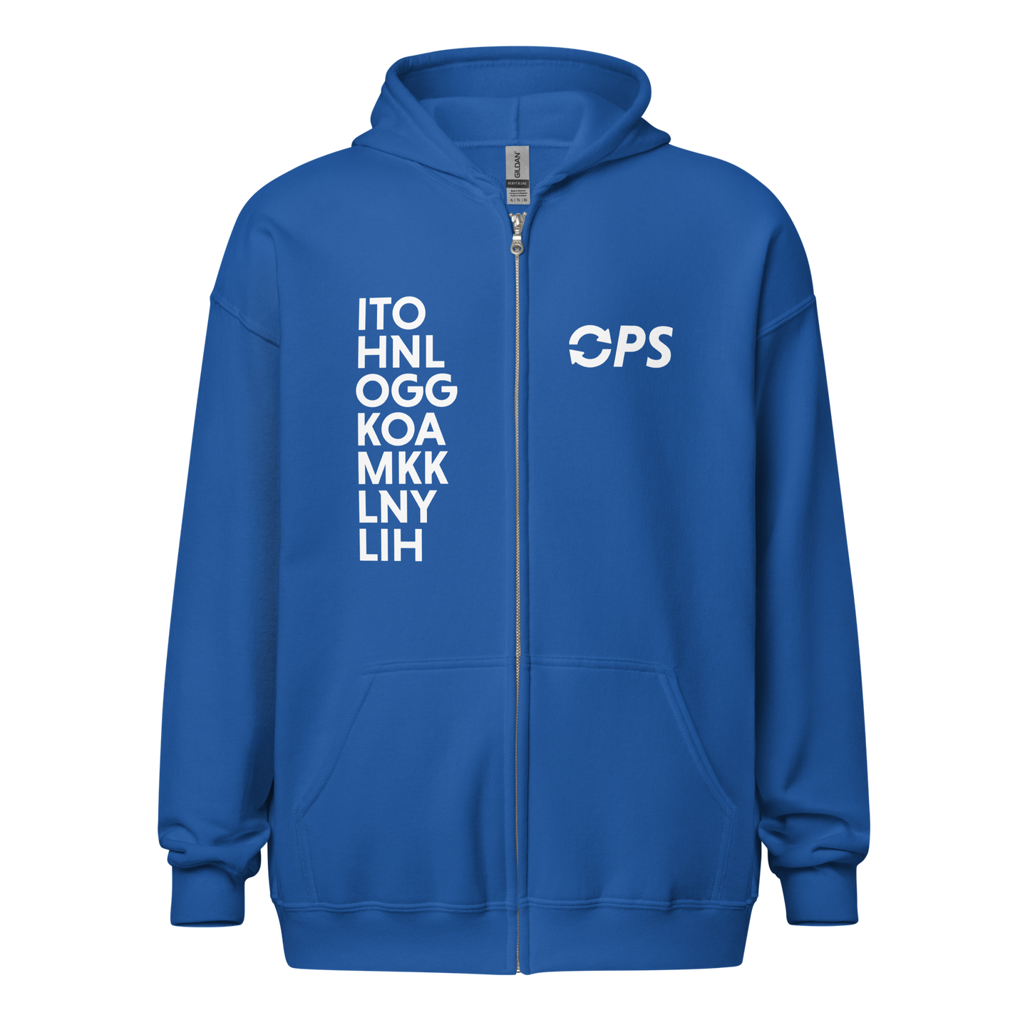 Airports - Unisex heavy blend zip hoodie