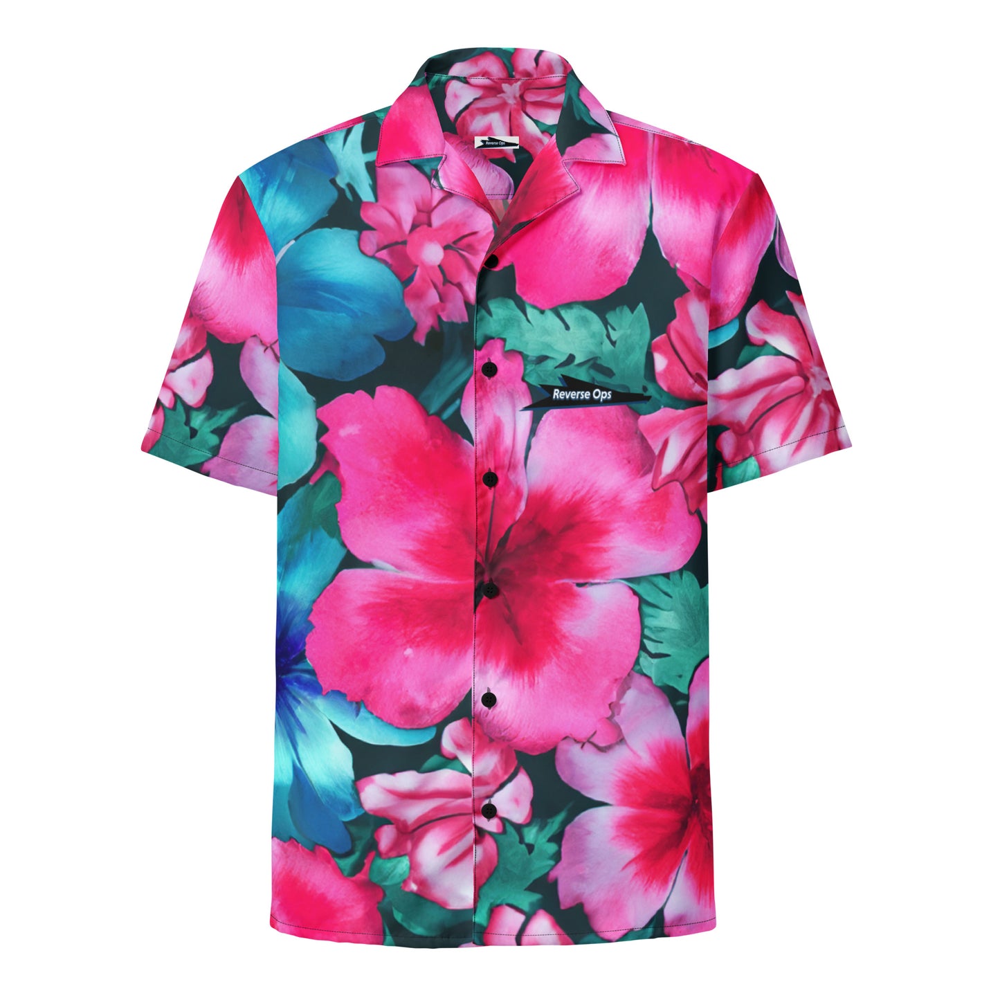 Reverse Ops Aloha Shirt (Pink)