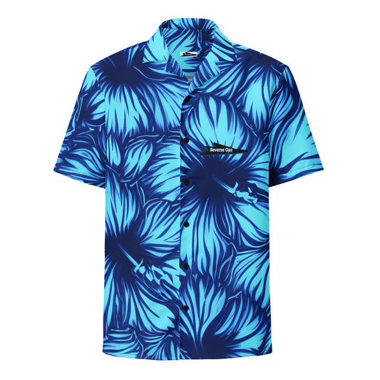 Reverse Ops Aloha Shirt (Blue)