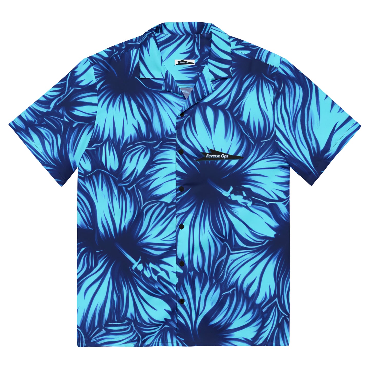 Reverse Ops Aloha Shirt (Blue)