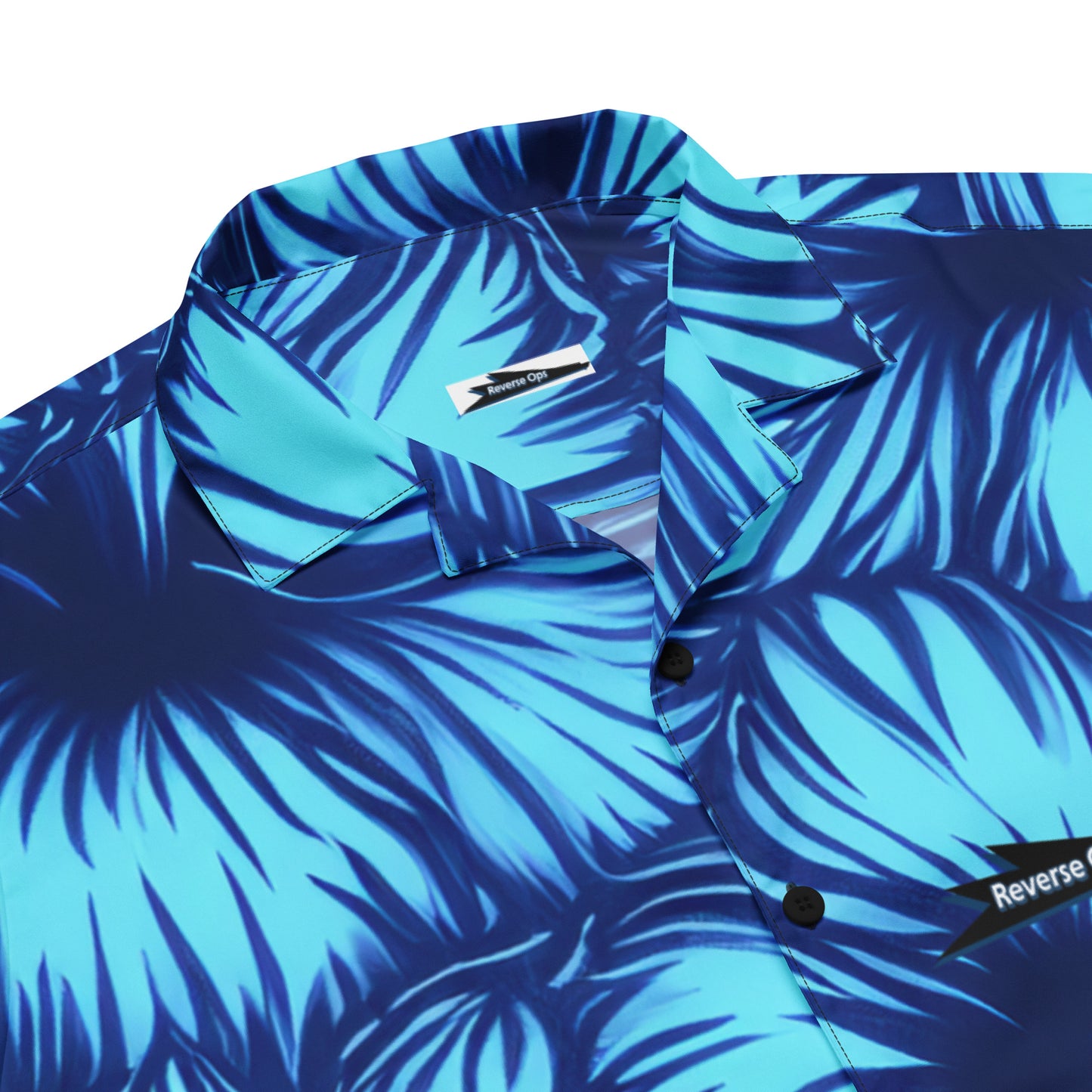 Reverse Ops Aloha Shirt (Blue)