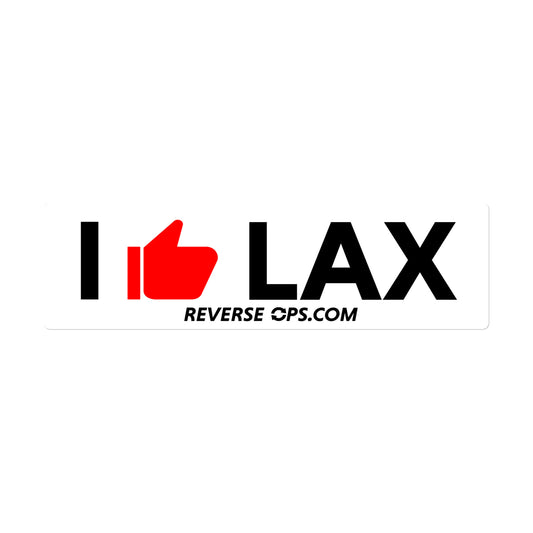 I Like LAX - Bubble-free stickers