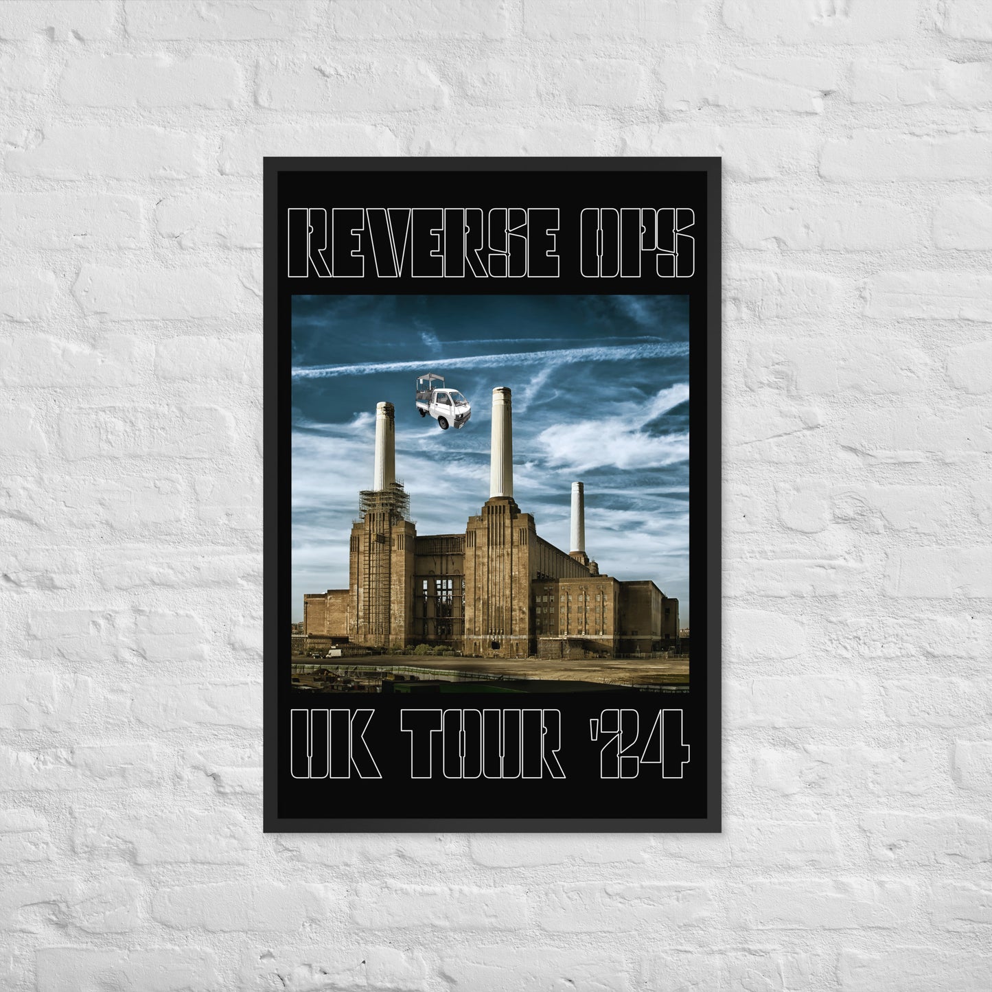 RO UK Tour 2024 - Framed photo paper poster