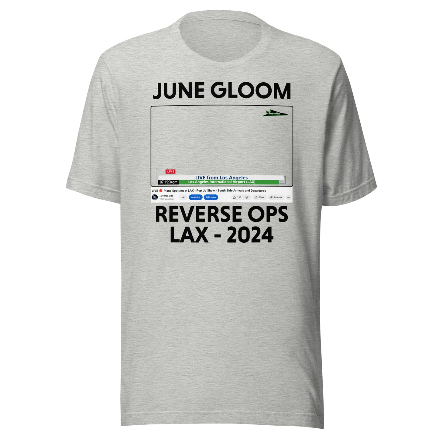 RO June Gloom LAX - Unisex t-shirt