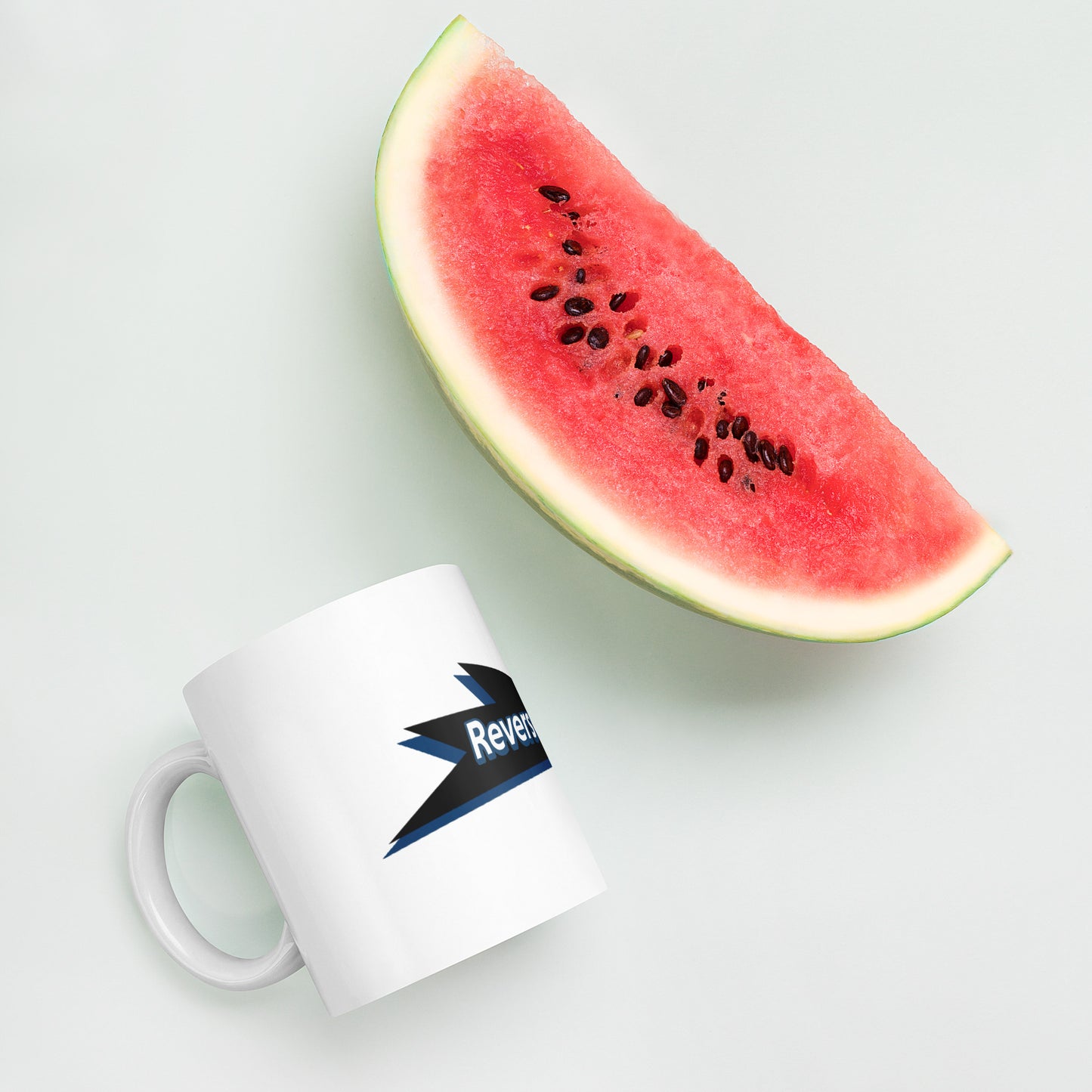 RO Logo - White glossy mug