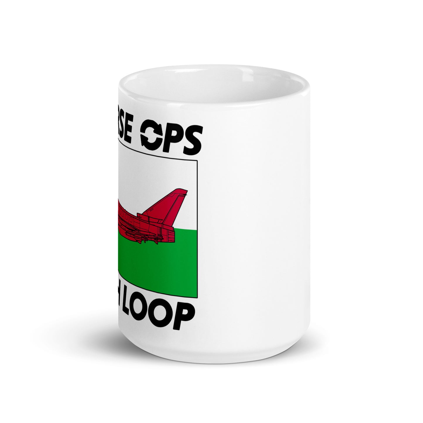 RO Mach Loop - White glossy mug