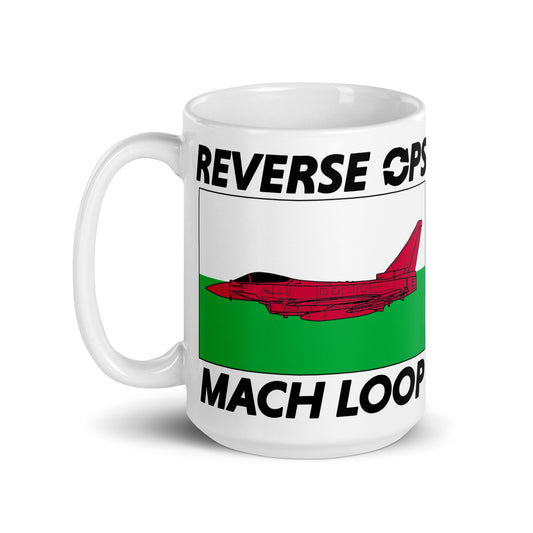 RO Mach Loop - White glossy mug