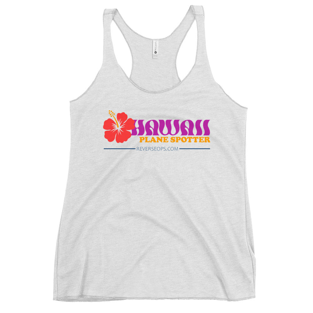 Hawaii Plane Spotter - Women's Racerback Tank