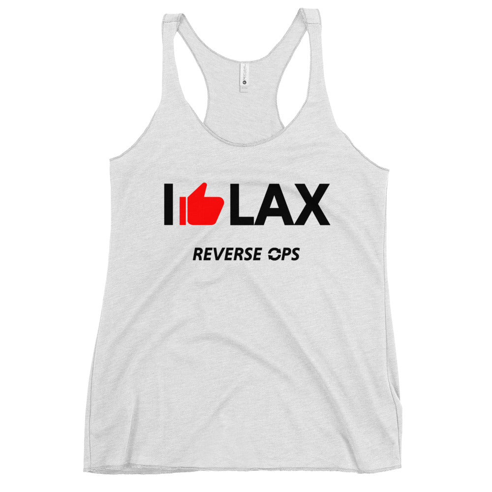 I Like LAX - Women's Racerback Tank