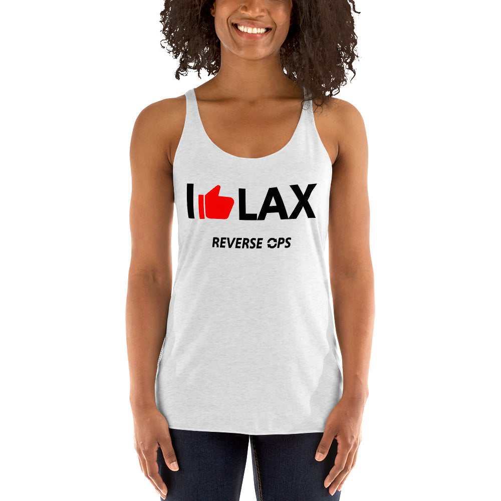 I Like LAX - Women's Racerback Tank