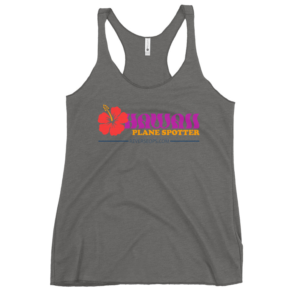 Hawaii Plane Spotter - Women's Racerback Tank