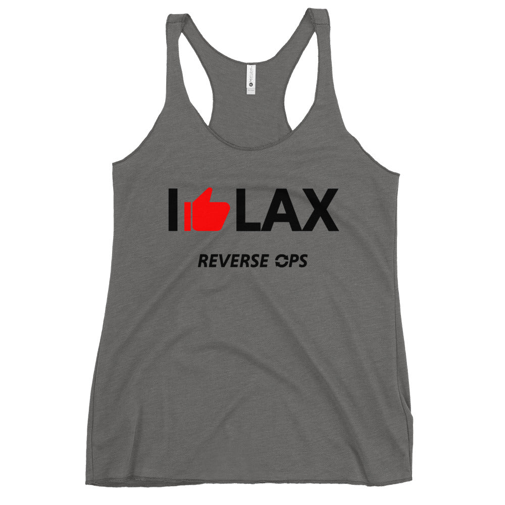 I Like LAX - Women's Racerback Tank