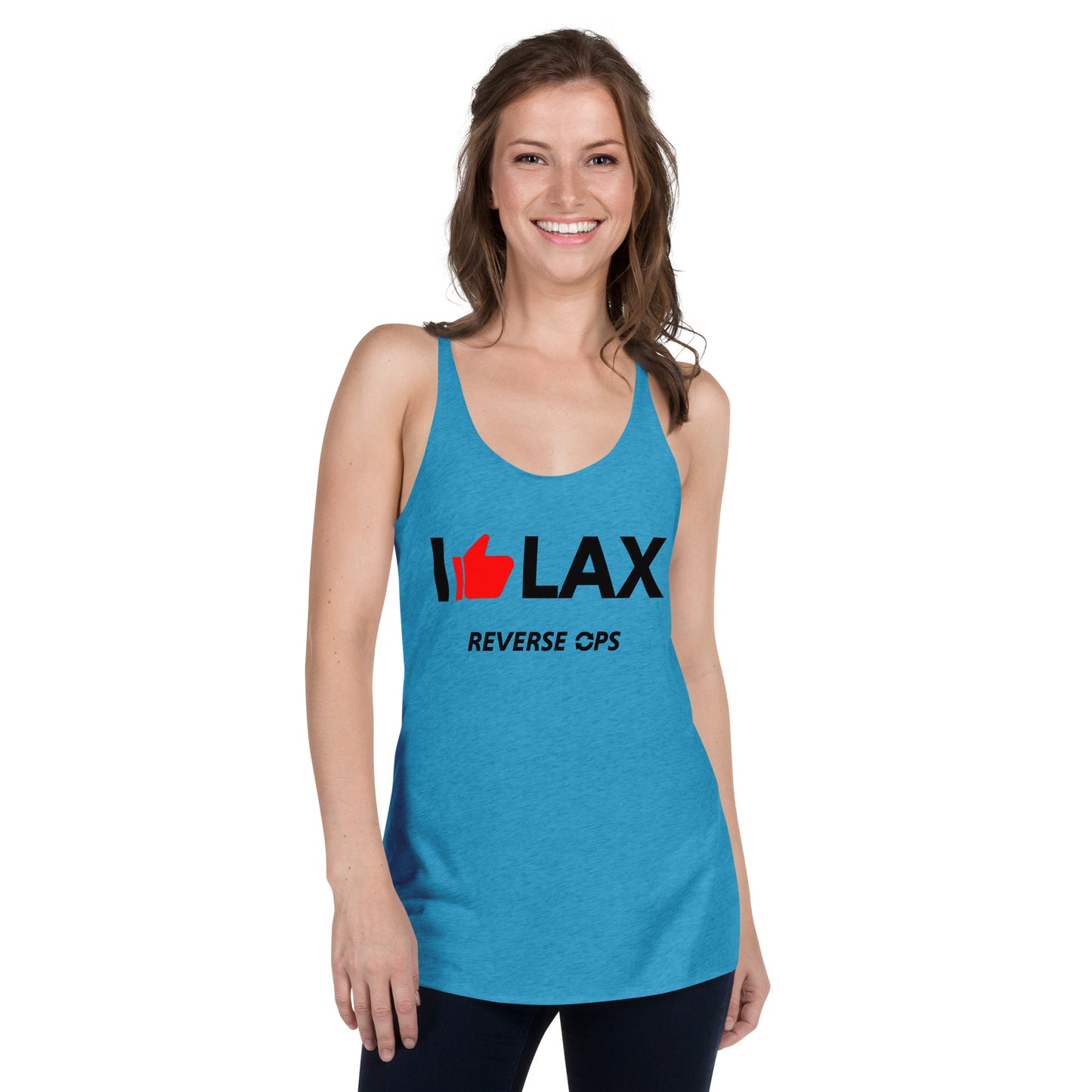 I Like LAX - Women's Racerback Tank