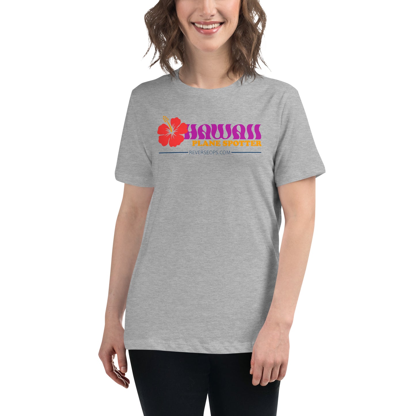 Hawaii Plane Spotter - Women's Relaxed T-Shirt