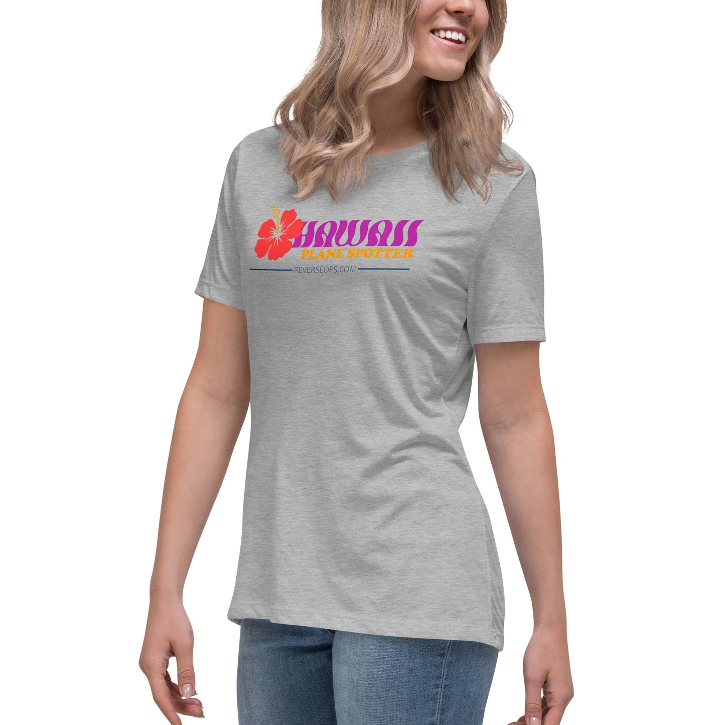 Hawaii Plane Spotter - Women's Relaxed T-Shirt