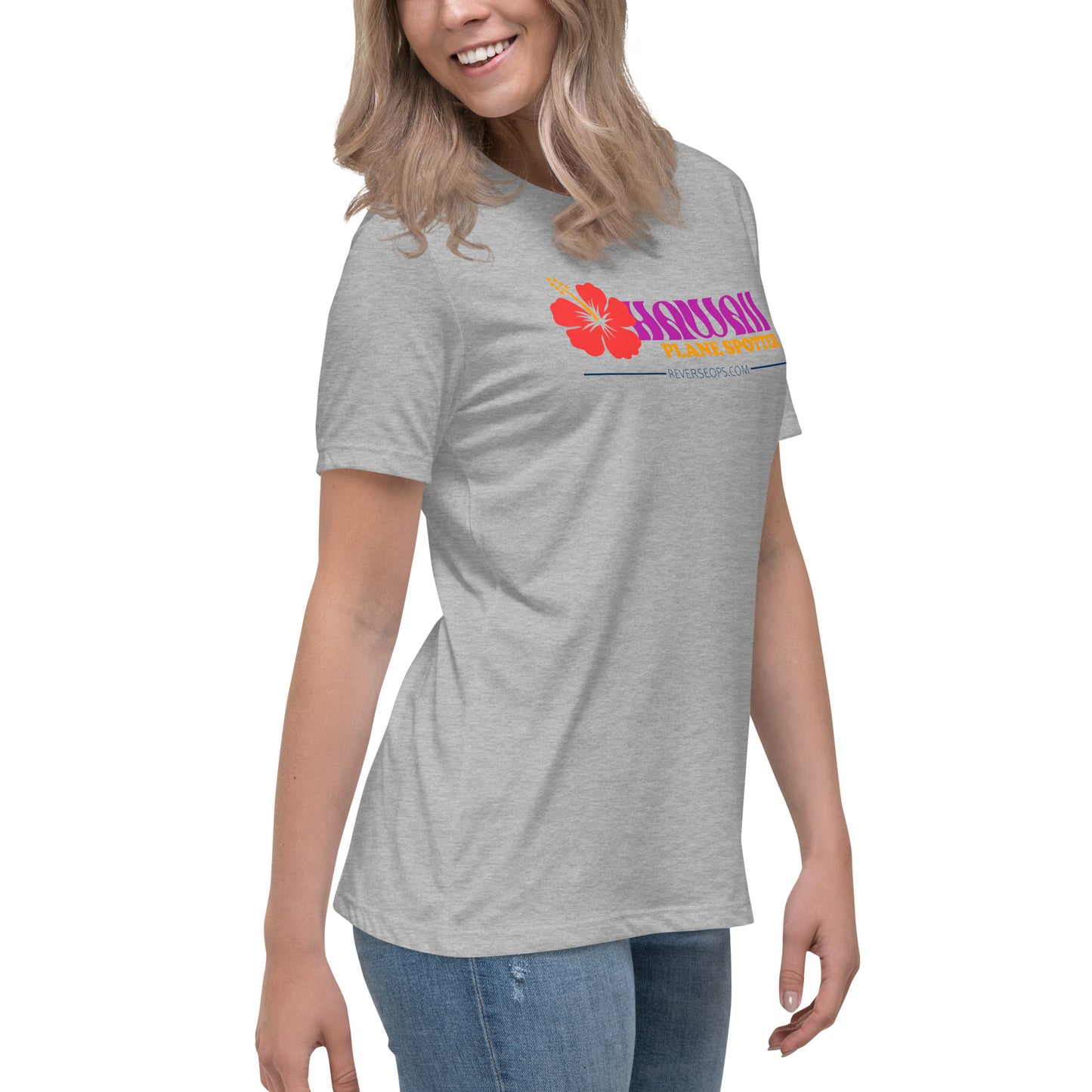 Hawaii Plane Spotter - Women's Relaxed T-Shirt