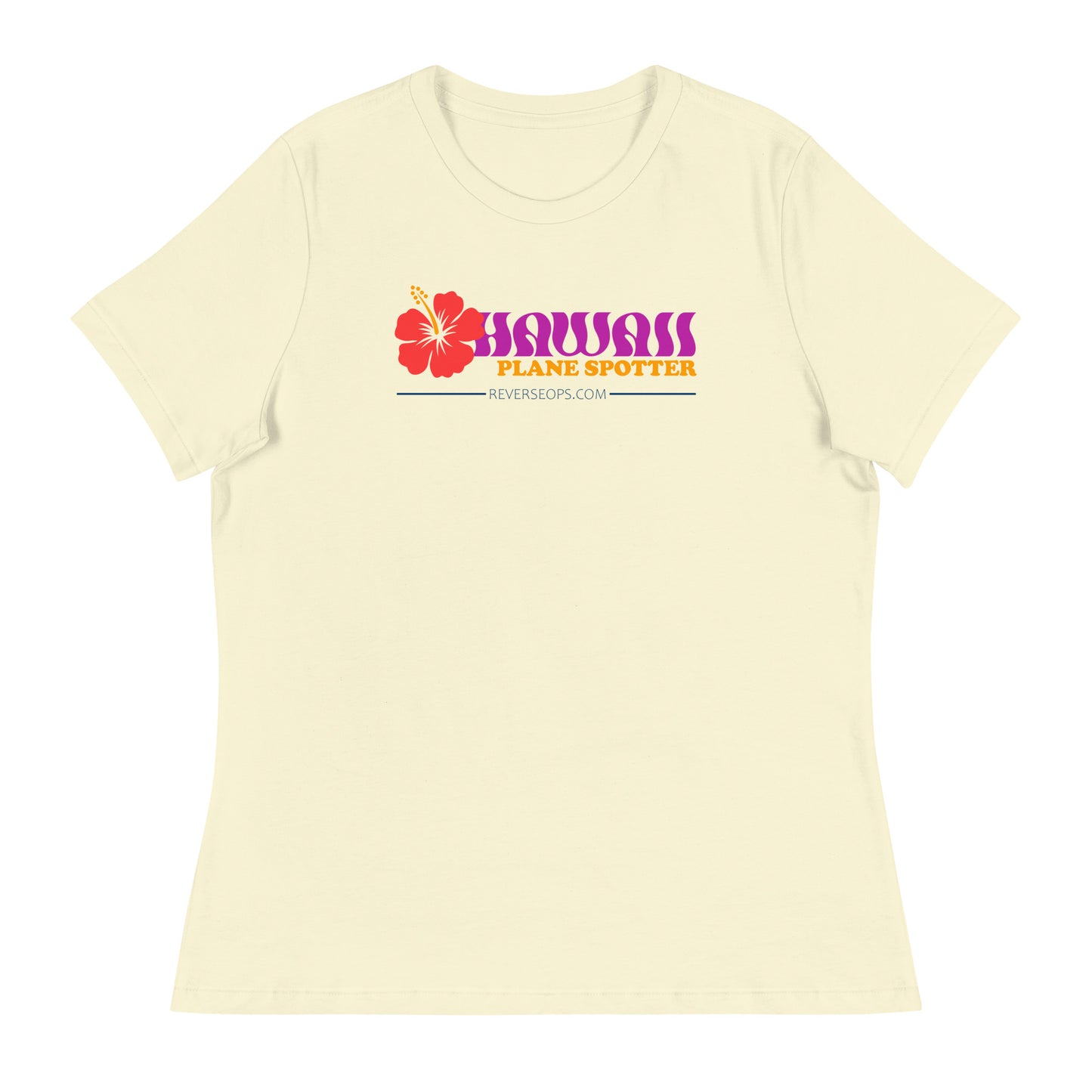 Hawaii Plane Spotter - Women's Relaxed T-Shirt