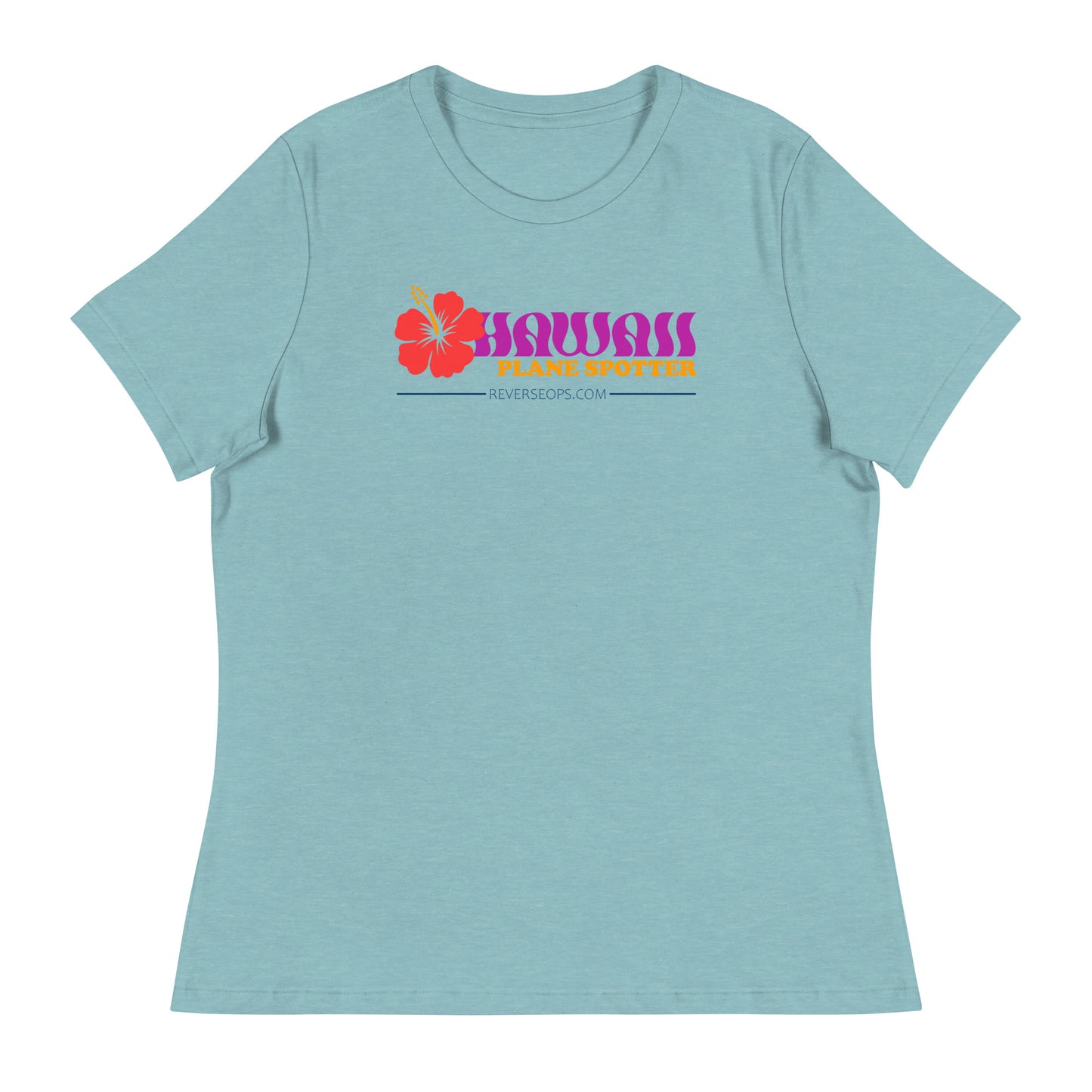 Hawaii Plane Spotter - Women's Relaxed T-Shirt