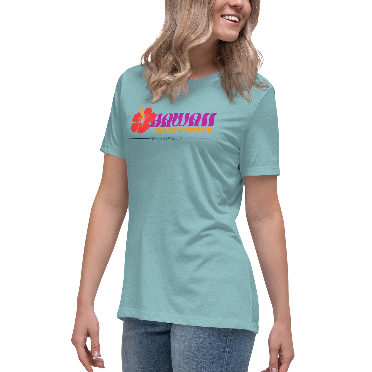 Hawaii Plane Spotter - Women's Relaxed T-Shirt