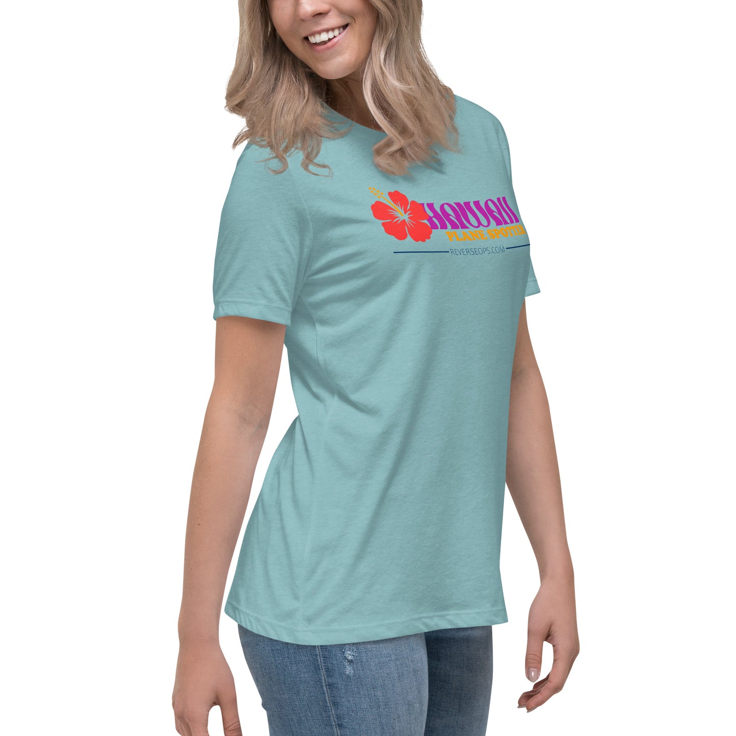 Hawaii Plane Spotter - Women's Relaxed T-Shirt