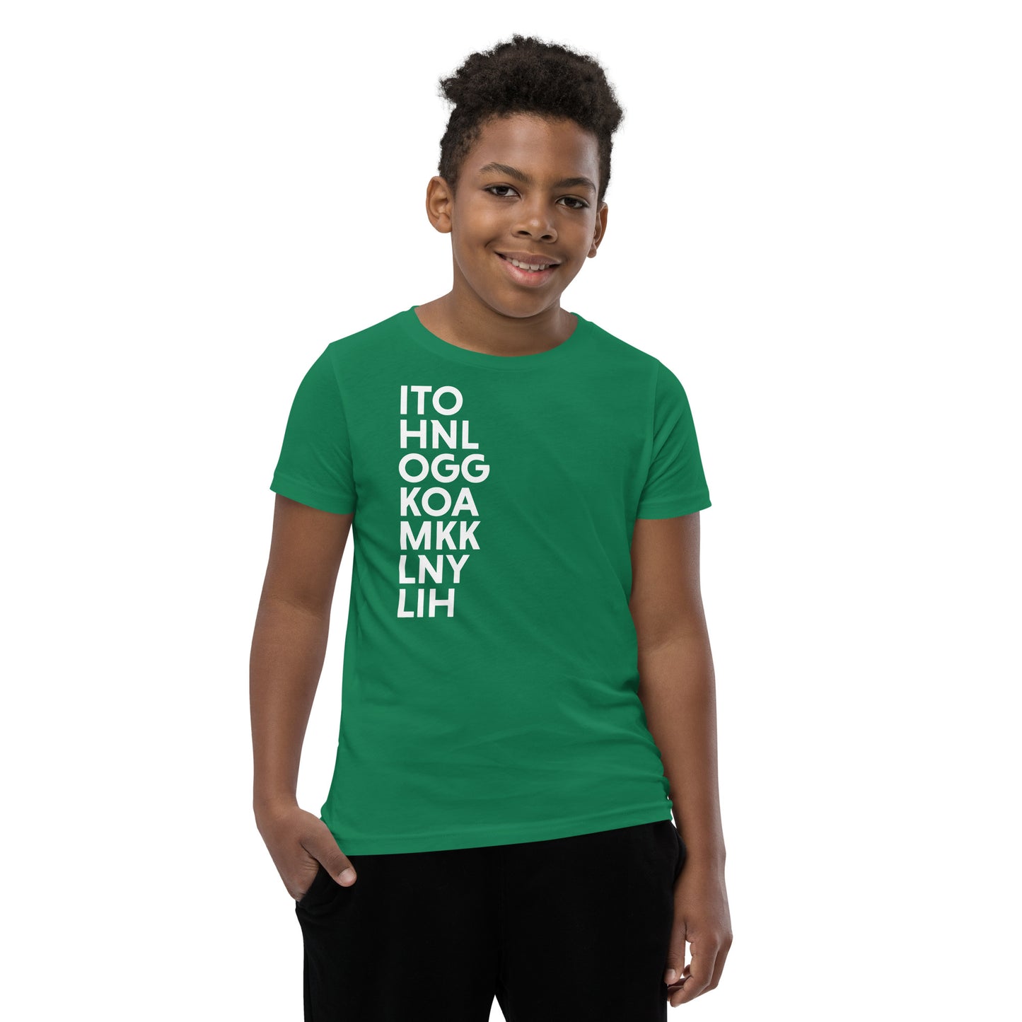 Hawaii Airports - Youth Short Sleeve T-Shirt