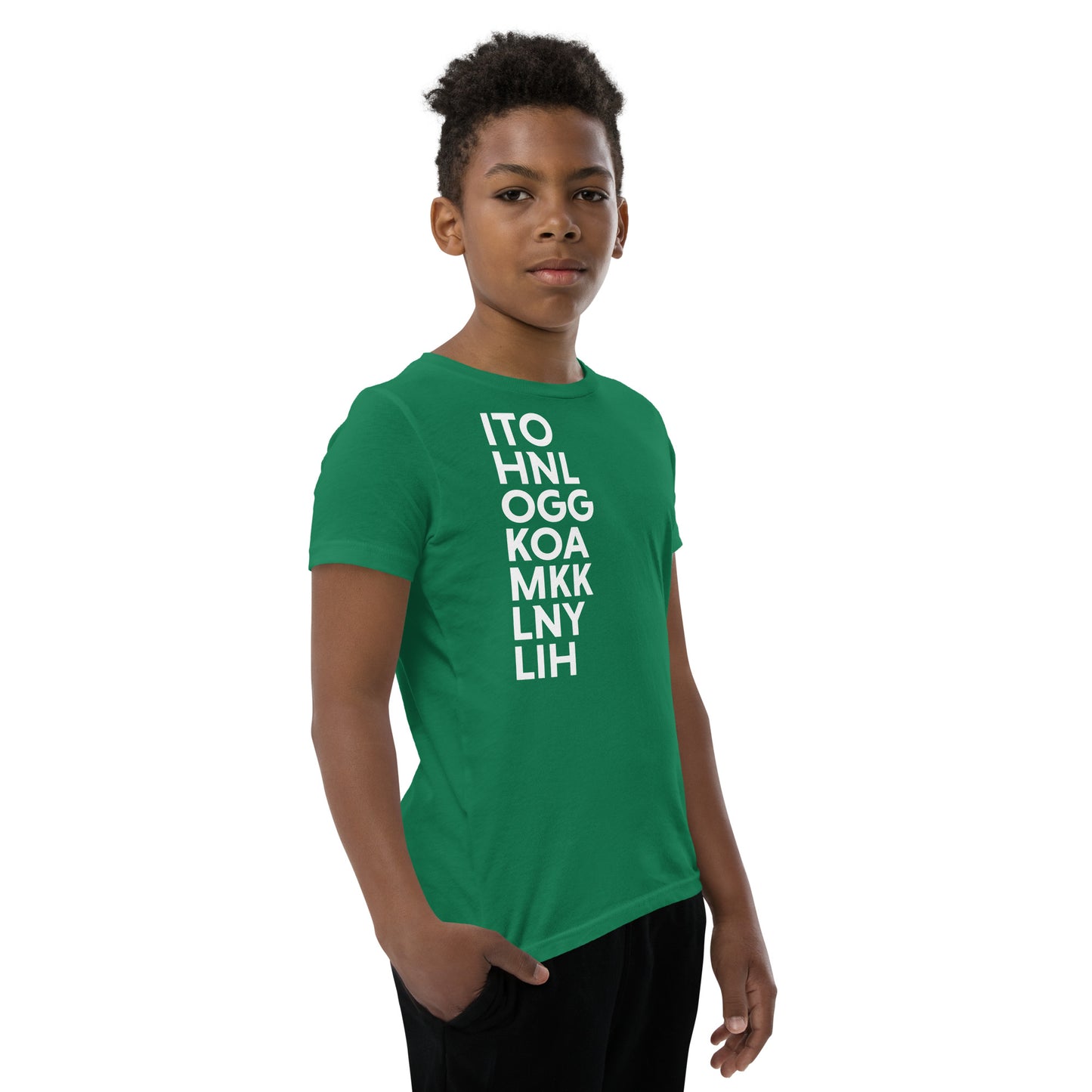 Hawaii Airports - Youth Short Sleeve T-Shirt